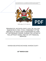 Republic of Kenya: Nairobi Securities Exchange, Nairobi County