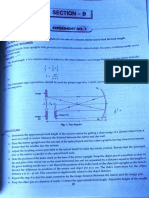 Physics Practicals Section B By-Arindam