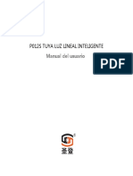 Manual de la luz lineal inteligente SD-P012S-SM