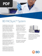 BD FACSLyric Tech Specs