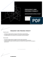 Frequency Presence Penalty