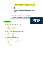 SAIOA - Eragiketa Konbinatuak I PDF