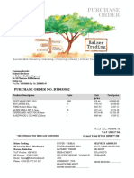 Purchase Order Assignment