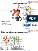 Formation Pour Pilote de Processus