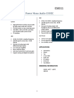 Low Power Mono Audio CODEC Essentials