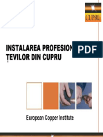 Instalarea Profesionala A Tevilor Din Cu - RO - V04.2019 PDF