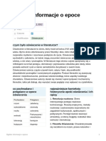 Oglne Informacje o Epoce PDF