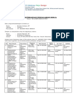 FORMAT SURAT REFERENSI KERJA PERMOHONAN SKK (Ahmad Sabililah)