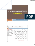 Aula 04 Des - TC Unidade 2 - Desenho Geomtrico - Tringulos PDF