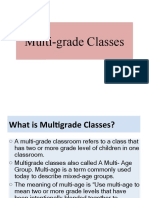 Multigrade