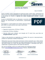 Comunicado_SERVICE_003-23 - Registro de Ponto