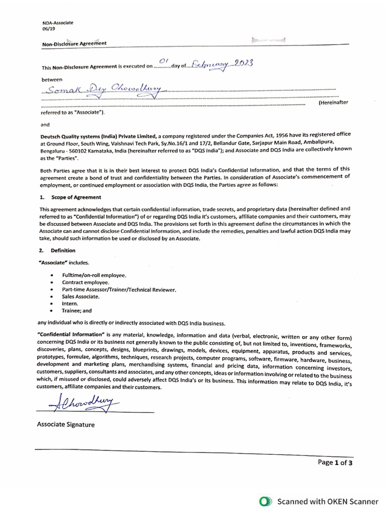 Nda PDF | PDF