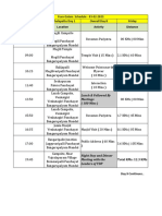 Puthalapattu Schedule