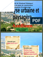 Analyse Urbaine de La Ville D'azeffoun