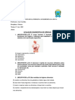 Avaliação DIAGNÓSTICA 6 Ano PDF