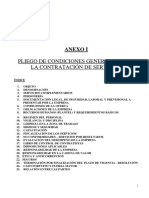 Pliego Condiciones Generales FERROSUR ROCA PDF