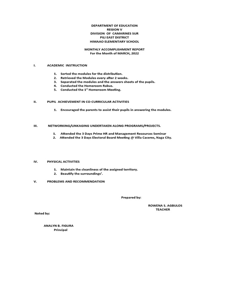 ACCOM | PDF | Educational Institutions | Schools