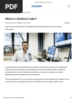 What Is A Medical Coder?