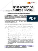 Bases Concurso Humor Grafico Fesabid 2023