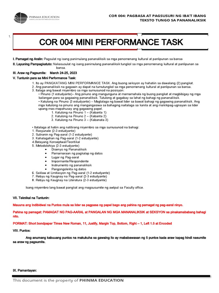 COR 004 Mini PT | PDF