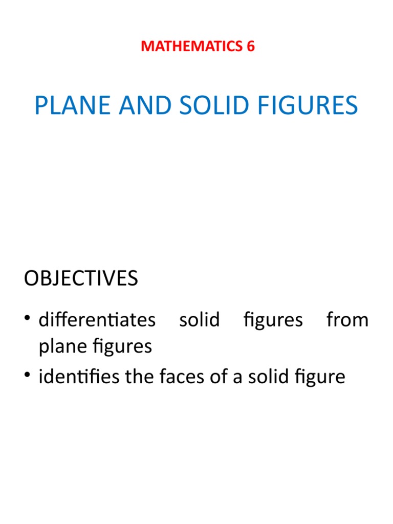Math week2 plane and solid figures pdf shape length