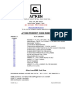 AITKEN Plate Products and Fabrication Capabilities