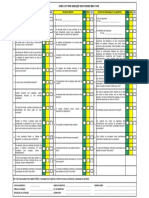 Check List Integrado para Atividades em Altura