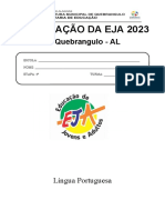 AVALIAÇÃO DA EJA 2023