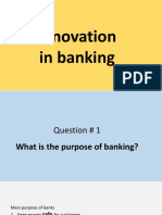 Innovation in banking