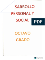 Desarrollo Pers. y Social 8vo PDF