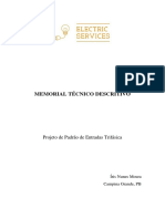 Memorial Descritivo - Eletric Services (Tab) PDF