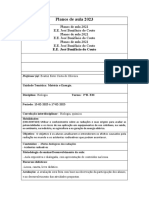 Planos de aula Biologia E.E. José Bonifácio 2023