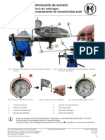 Información de Servicio: Disco de Embrague Comprobación de Excentricidad Axial