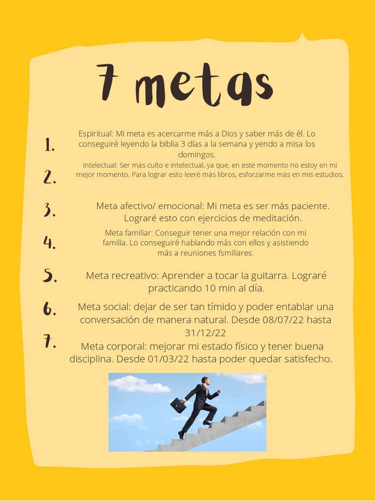 Beige Magenta Planificador Metas A4 | PDF | Relaciones personales ...