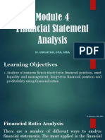 Module 4 - Financial Statement Analysis (Part 2) PDF