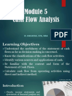 Module 5 - Cash Flow Analysis