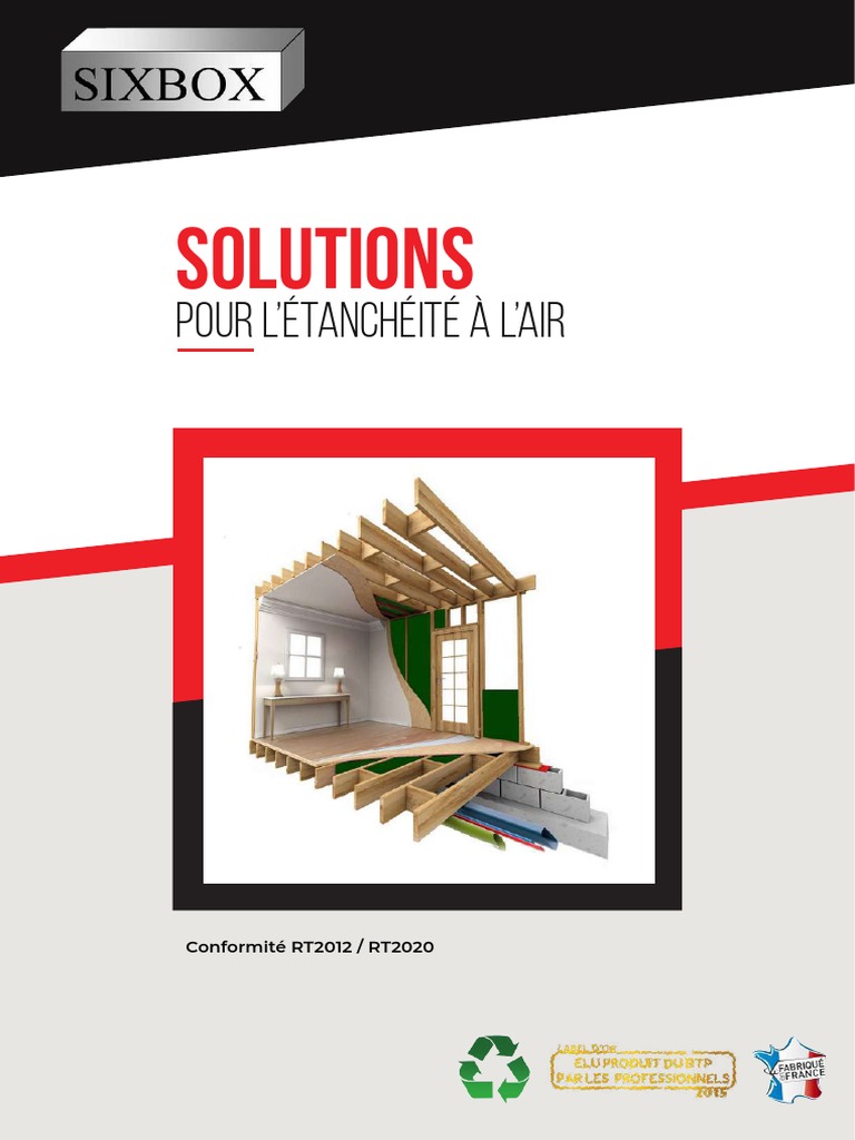 Solutions d'étanchéité RT2012/RT2020 | PDF | Efficacité énergétique ...