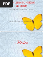 Housekeeping Room Status Codes Explained | PDF