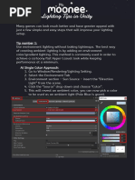 Lighting Tips in Unity - Moonee