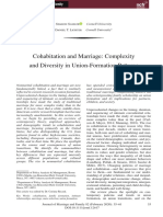 Cohabitation and Marriage Complexity and Diversity in Union Formation Patterns 2020