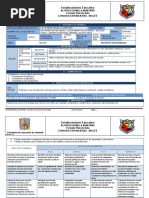 Plan de Aula Ingles 7 p1 2022