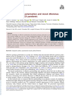 Affective Partisan Polarization and Moral Dilemmasduring The COVID-19 Pandemic