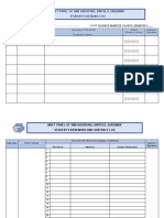 Student's Reading Log