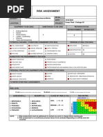 Risk Assesment For Steel Fixing | PDF | Risk Assessment | Personal ...