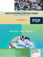 Institutionalization Stage Revalida