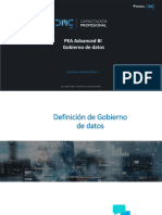 PEA Gobierno de Datos - Sesion 2 PDF