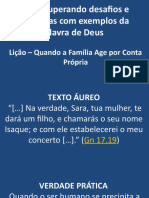 Lição Quando A Família Age Por Conta Própria