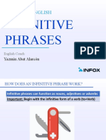 6.5. Infinitive Phrases