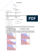 Soal MTK USP MGMP 2023