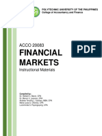 Financial Markets Guide